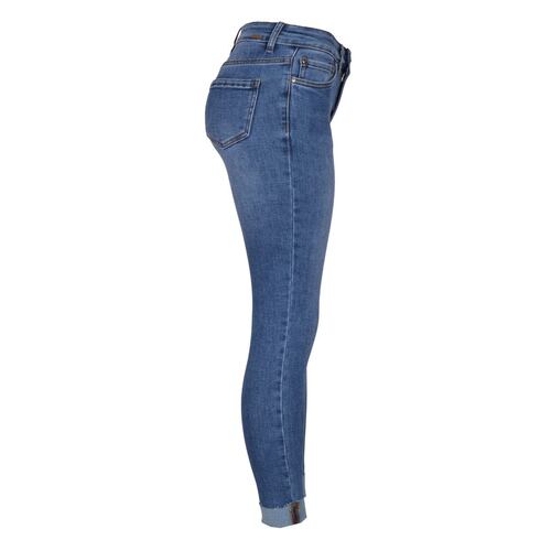 Jeans tipo skinny con bolsillos para mujer Philosophy Jr