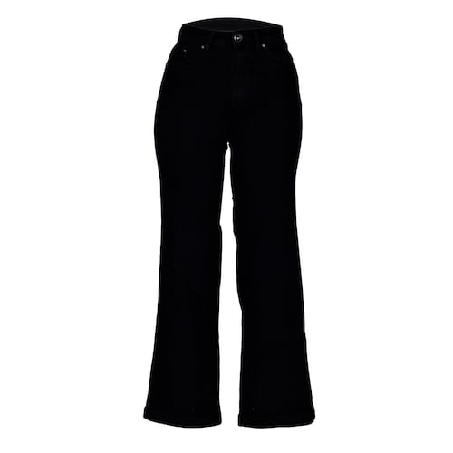 Jeans Acampanado, Para Mujer, Liso Philosophy Jr Talla 3 Color Negro Modelo BHI231070P