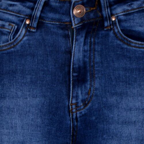 Jeans Amplio Para Mujer, De Mezclilla, Acampanado Philosophy Jr Talla 3 Color Azul Modelo BHI231064P