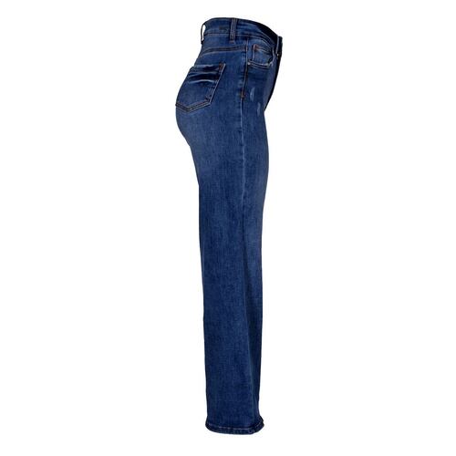 Jeans De Mezclilla Para Mujer, Acampanado Philosophy Jr Talla 3 Color Azul Modelo BHI231067P