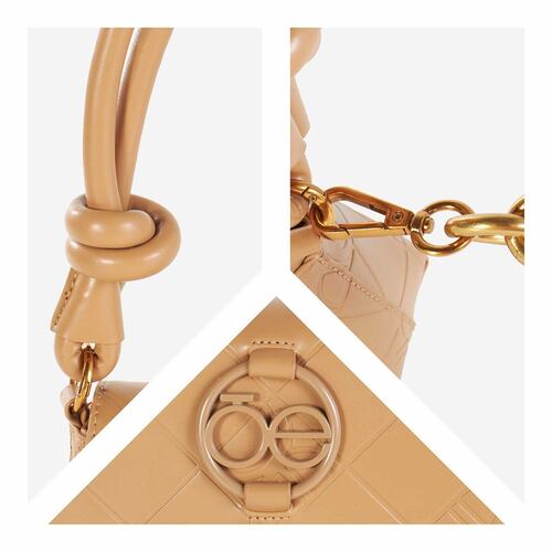 Bolso Lady Bag Cloe Camel para Mujer