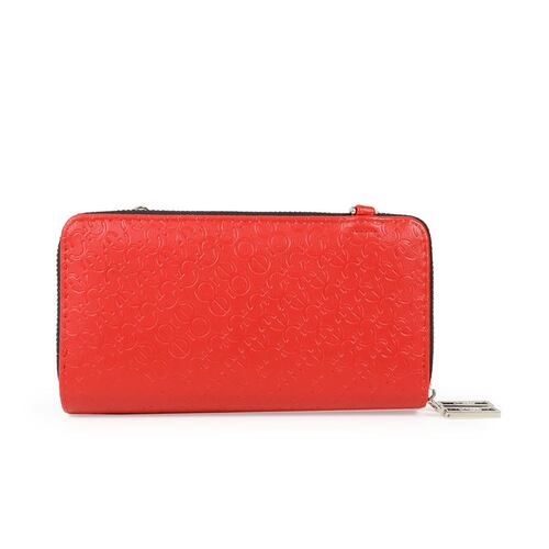 Billetera Cierre Doble color Rojo para Mujer Cloe