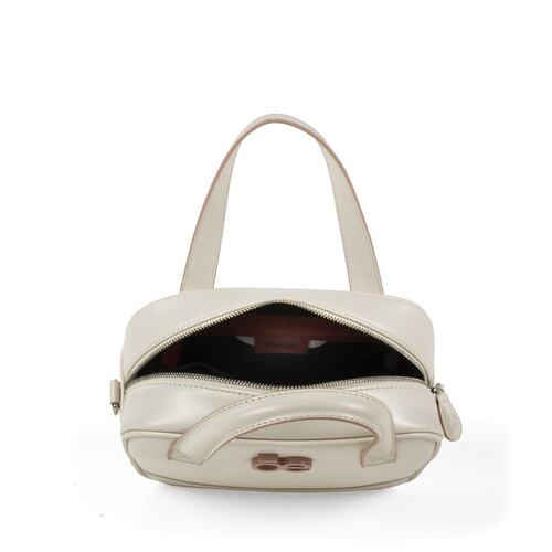 Bolso Bowling Cloe Blanco para Mujer