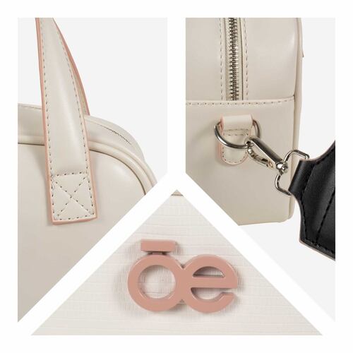 Bolso Bowling Cloe Blanco para Mujer
