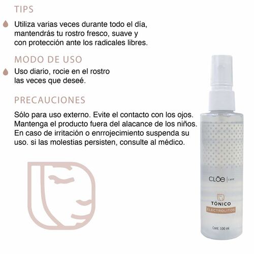 Spray Antiinflamatorio con Electrolitos Cloe 100ml