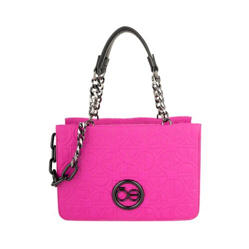 Bolso Satchel Cloe Color Magenta para Mujer