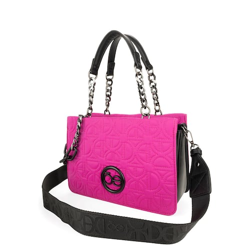 Bolso Satchel Cloe Color Magenta para Mujer