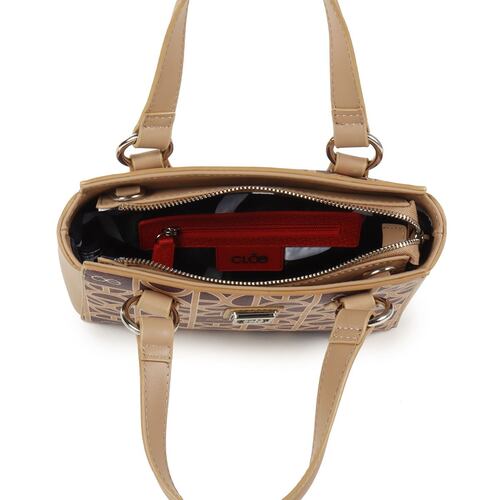 Bolso Satchel Cloe Tinto para Mujer
