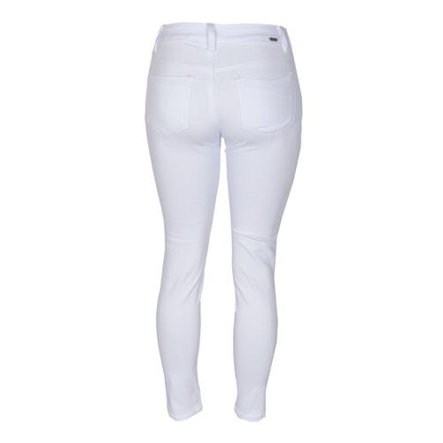 Jeans tipo skinny con bolsillos liso para mujer Philosophy Jr