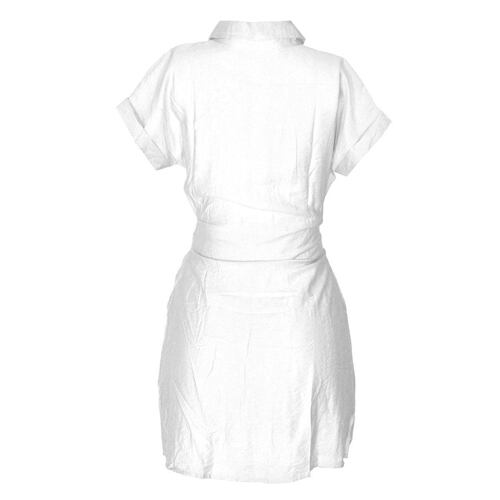 Vestido con cinta de amarre y botones para mujer Philosophy