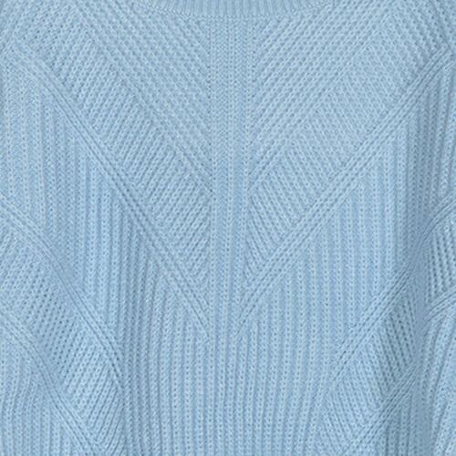 Suéter azul con textura para mujer Philosophy