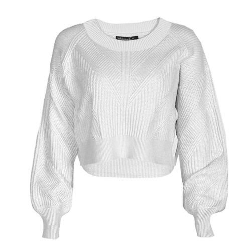 Suéter azul con textura para mujer Philosophy