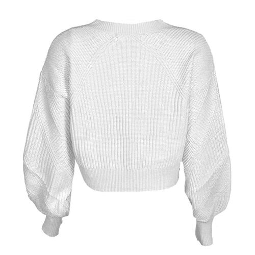 Suéter azul con textura para mujer Philosophy