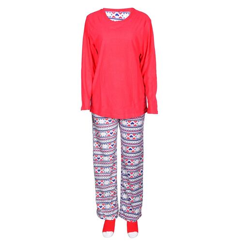Pijama Afelpada Con Calcetines Para Mujer Philosophy