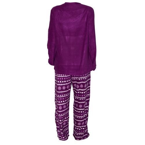 Pijama afelpada con Estampado y Calcetines a Tono Philosophy