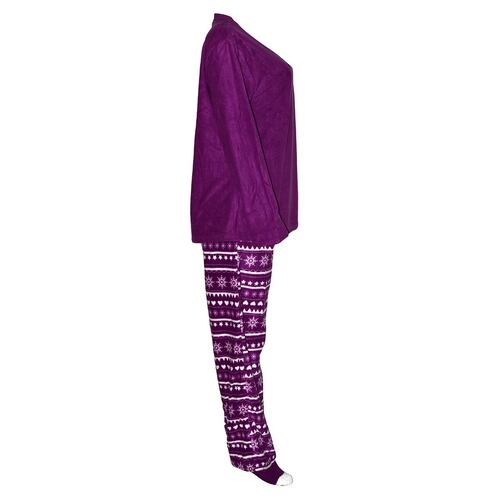 Pijama afelpada con Estampado y Calcetines a Tono Philosophy