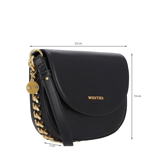 Bolsas De Mujer Ofertas Bolsa Cross Body Para Mujer Westies Negro - Main Image