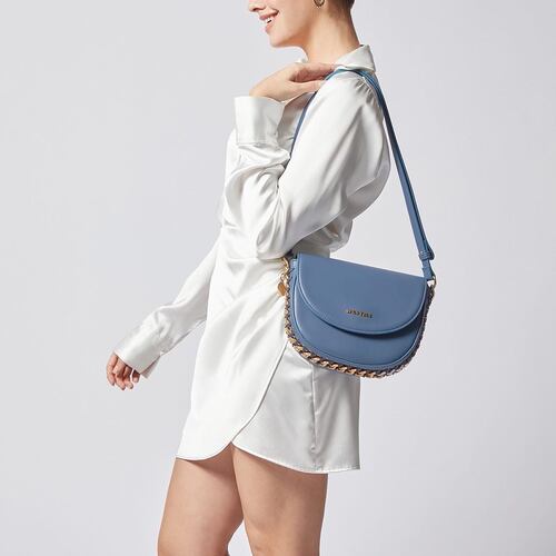 Bolso Crossbody Westies Azul para Mujer