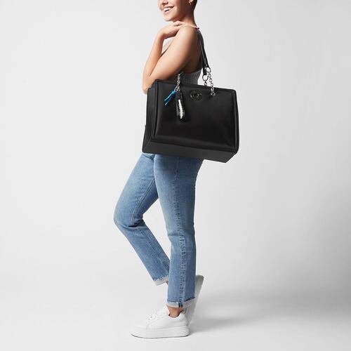 Bolso Tote Westies Negro para Mujer