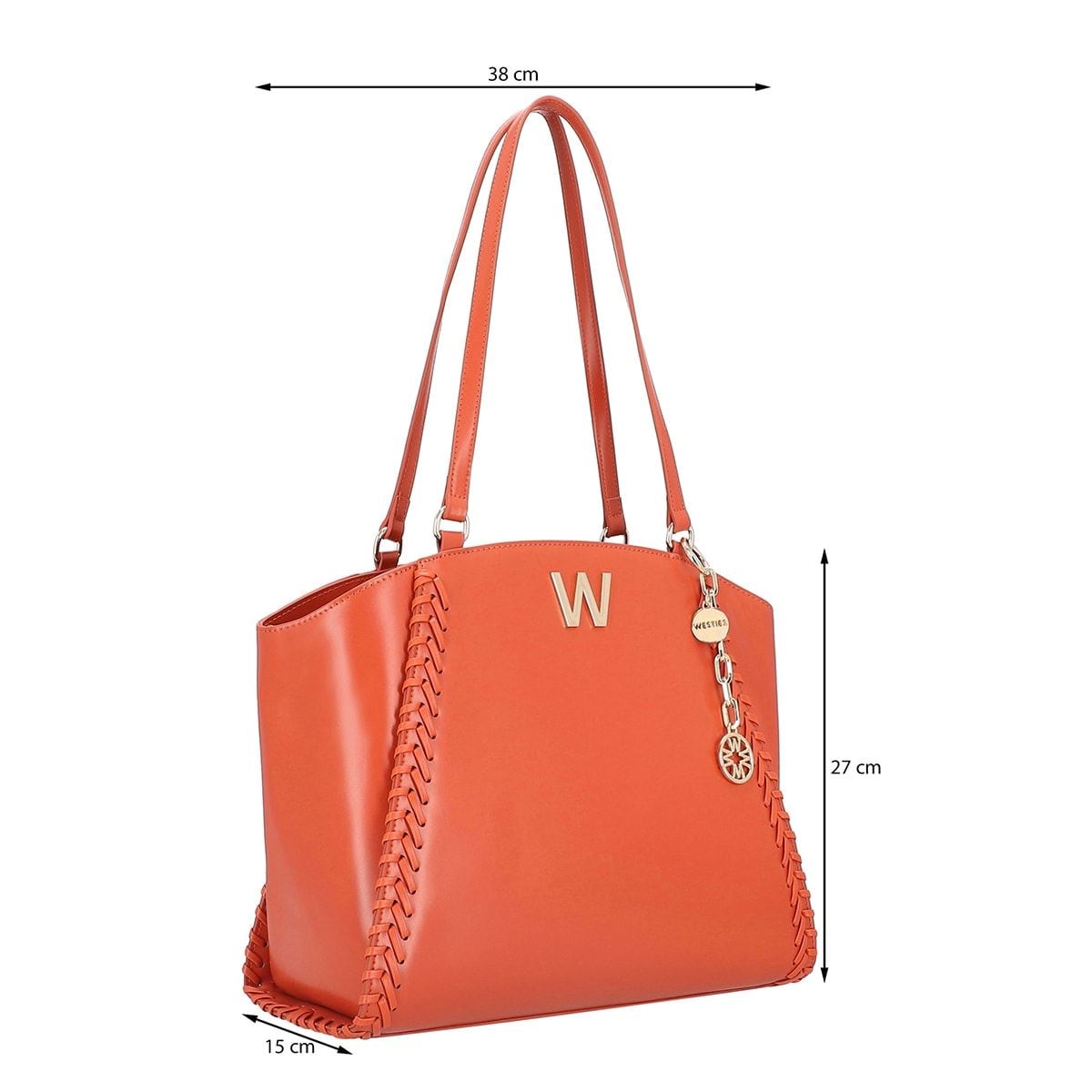 Bolso Tote Westies Naranja para Mujer
