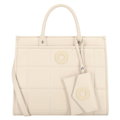 Bolso Satchel Westies Beige para Mujer