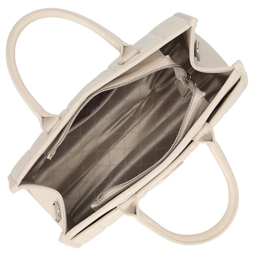 Bolso Satchel Westies Beige para Mujer