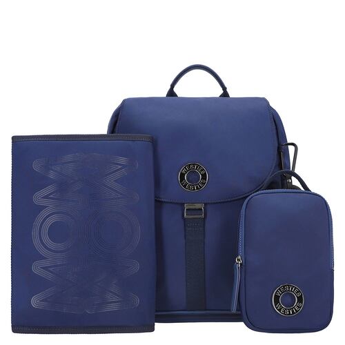 Pañalera Backpack Westies Marino para Mujer