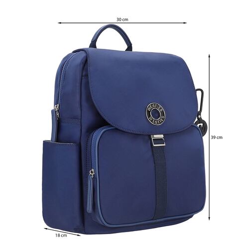 Pañalera Backpack Westies Marino para Mujer