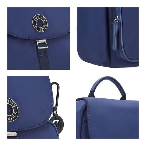 Pañalera Backpack Westies Marino para Mujer