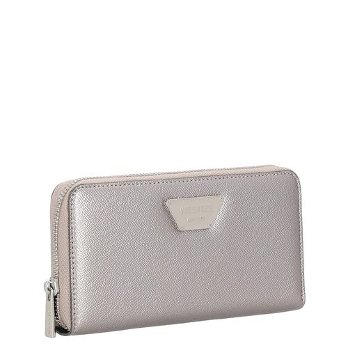 Cartera Wallet Westies Plateada para Mujer
