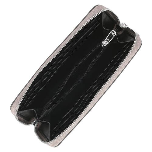 Cartera Wallet Westies Plateada para Mujer