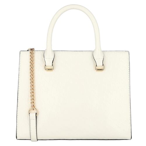 Bolso Satchel Westies Beige para Mujer
