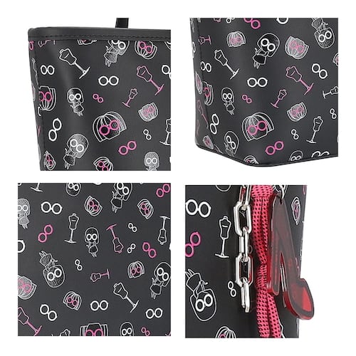 Bolso Tote W Capsule Negro para Mujer