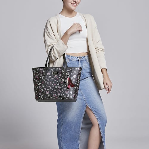 Bolso Tote W Capsule Negro para Mujer