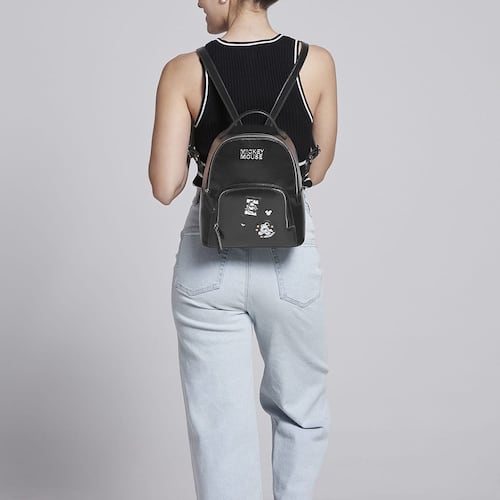 Mochila W Capsule Negra para Mujer