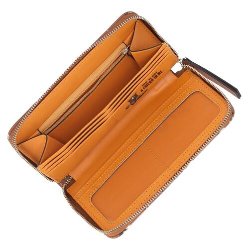 Cartera W Capsule Tan para Mujer