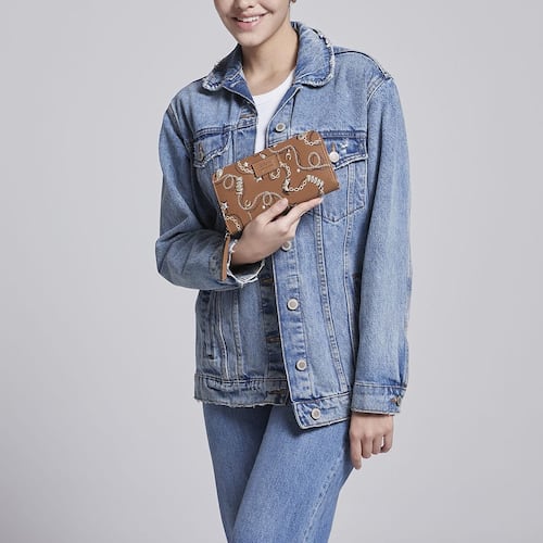 Cartera W Capsule Tan para Mujer