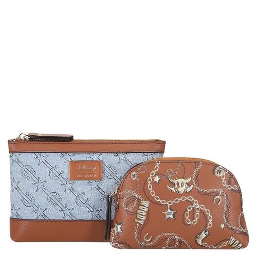 Set Estuche W Capsule Azul Combinado para Mujer