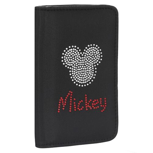 Porta Pasaporte W Capsule Negro para Mujer