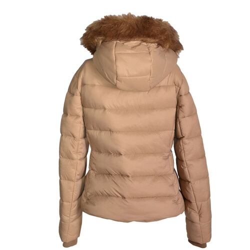 Chamarra con capucha de pelo para mujer Philosophy