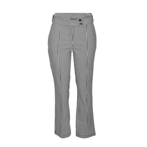 Pantalón Recto Con Doble Botón Para Mujer Philosophy