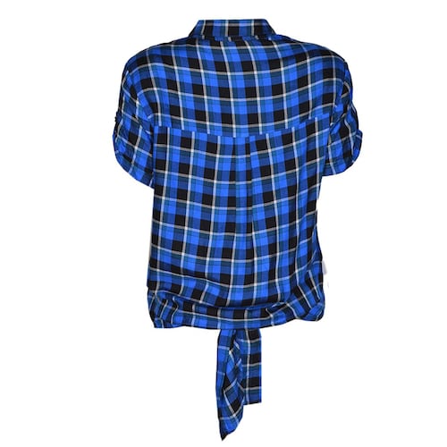 Blusa con cinta de amarre en cintura para mujer Philosophy Talla Mediana