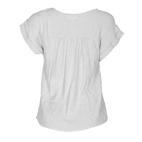 Blusa con detalle de encaje para mujer Philosophy
