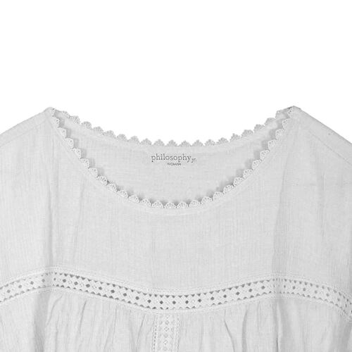 Blusa con detalle de encaje para mujer Philosophy