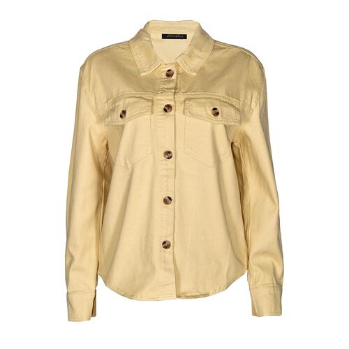 Sobre camisa con bolsillos para mujer Philosophy   Talla Mediana