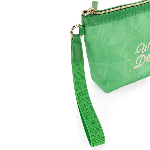 Cosmetiquera Cierre Sencillo Cloe Verde para Mujer