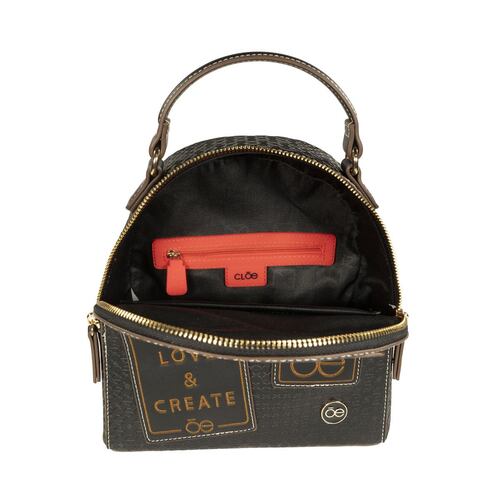 Bolso Backpack Negro para Mujer Cloe