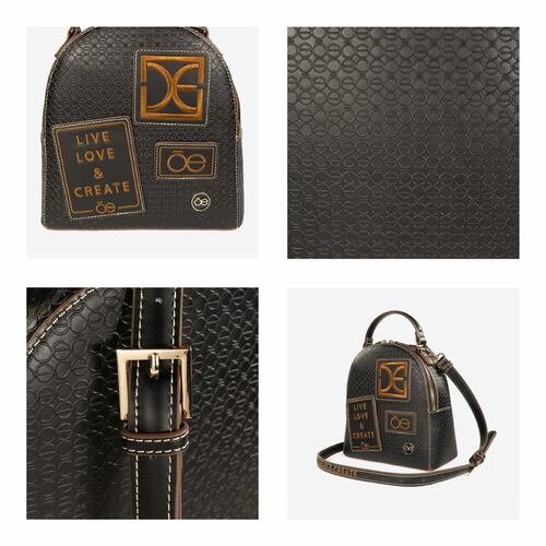 Bolso Backpack Negro para Mujer Cloe