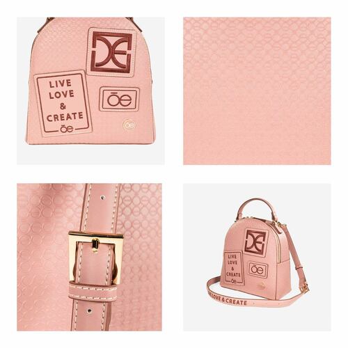 Bolso Backpack Rosa para Mujer Cloe