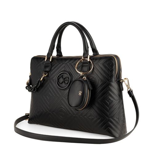 Bolso Porta Laptop Cloe Negro para Mujer